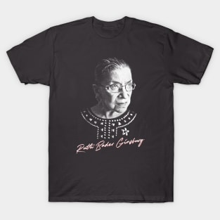 Ruth Bader Ginsburg - Feminist Queen Design T-Shirt